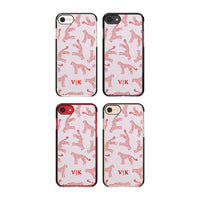 Guépard rouge et rose personnalisé