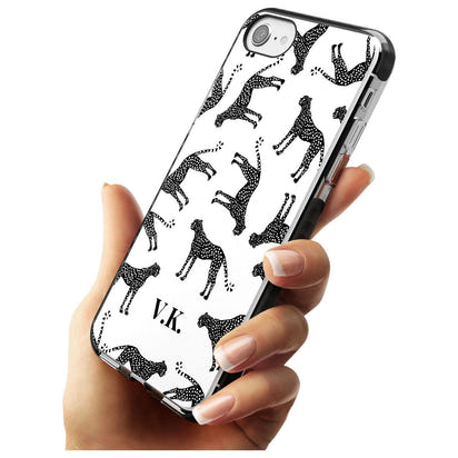 Personalised Black & White Cheetah Pattern