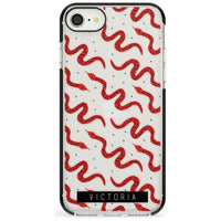 Personalised Red Snake Pattern