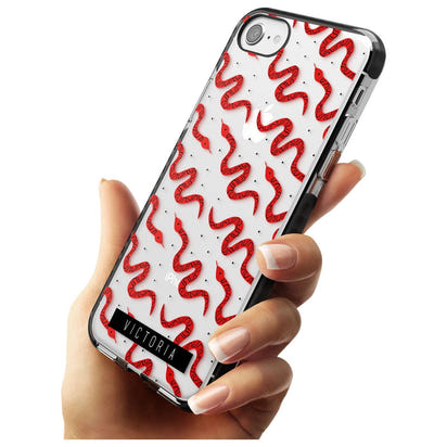 Personalised Red Snake Pattern