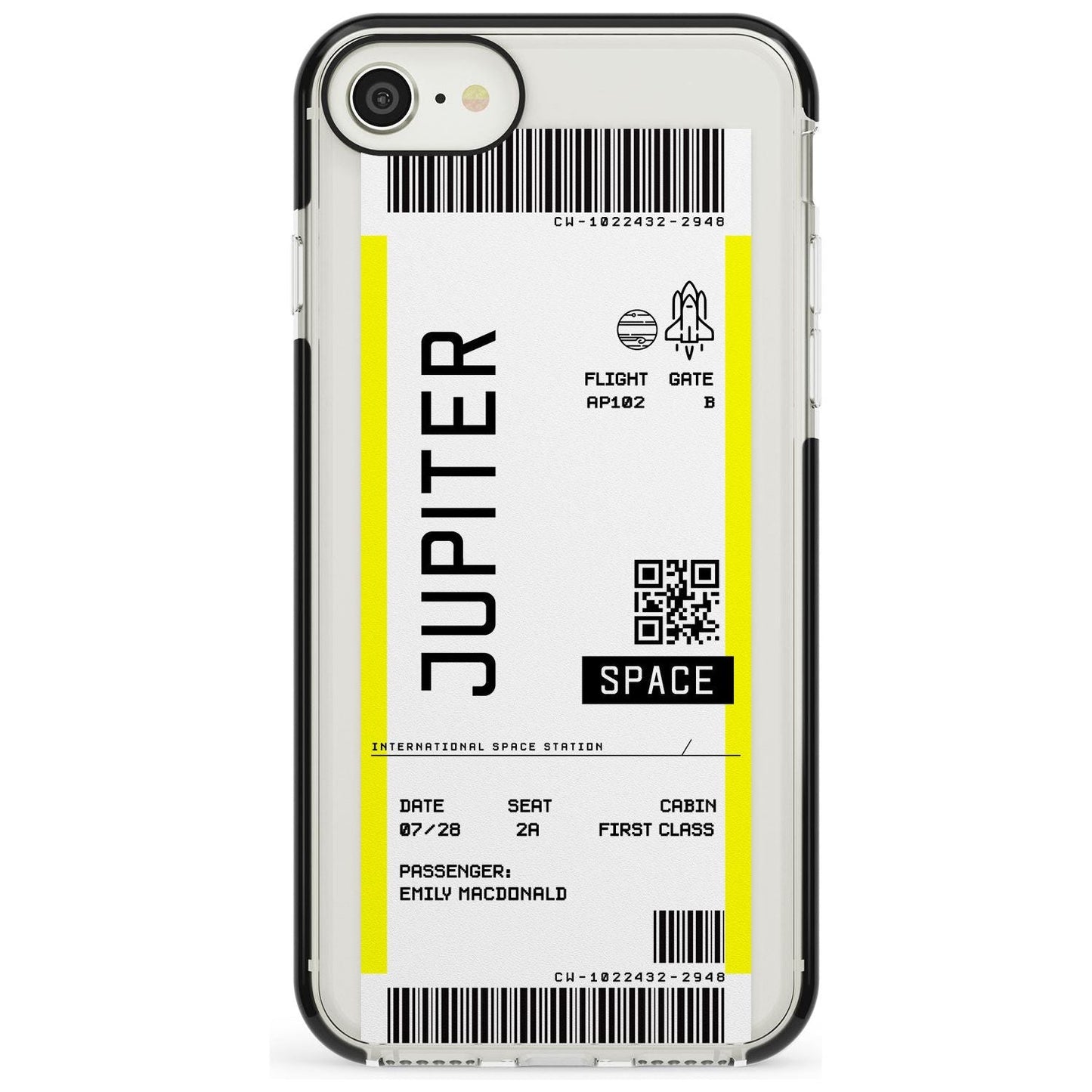 Personalised Jupiter Travel Ticket