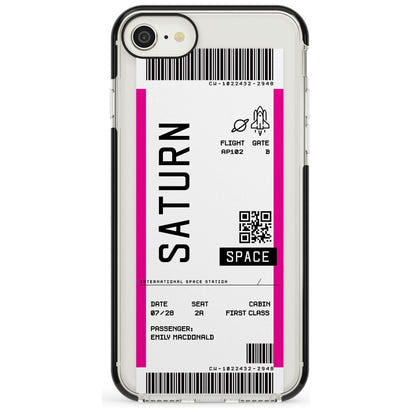 Personalised Saturn Travel Ticket