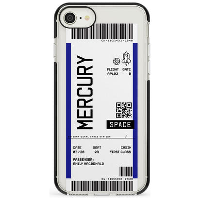 Personalised Mercury Travel Ticket
