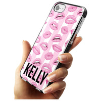 Personalised Pink Stripes & Lips