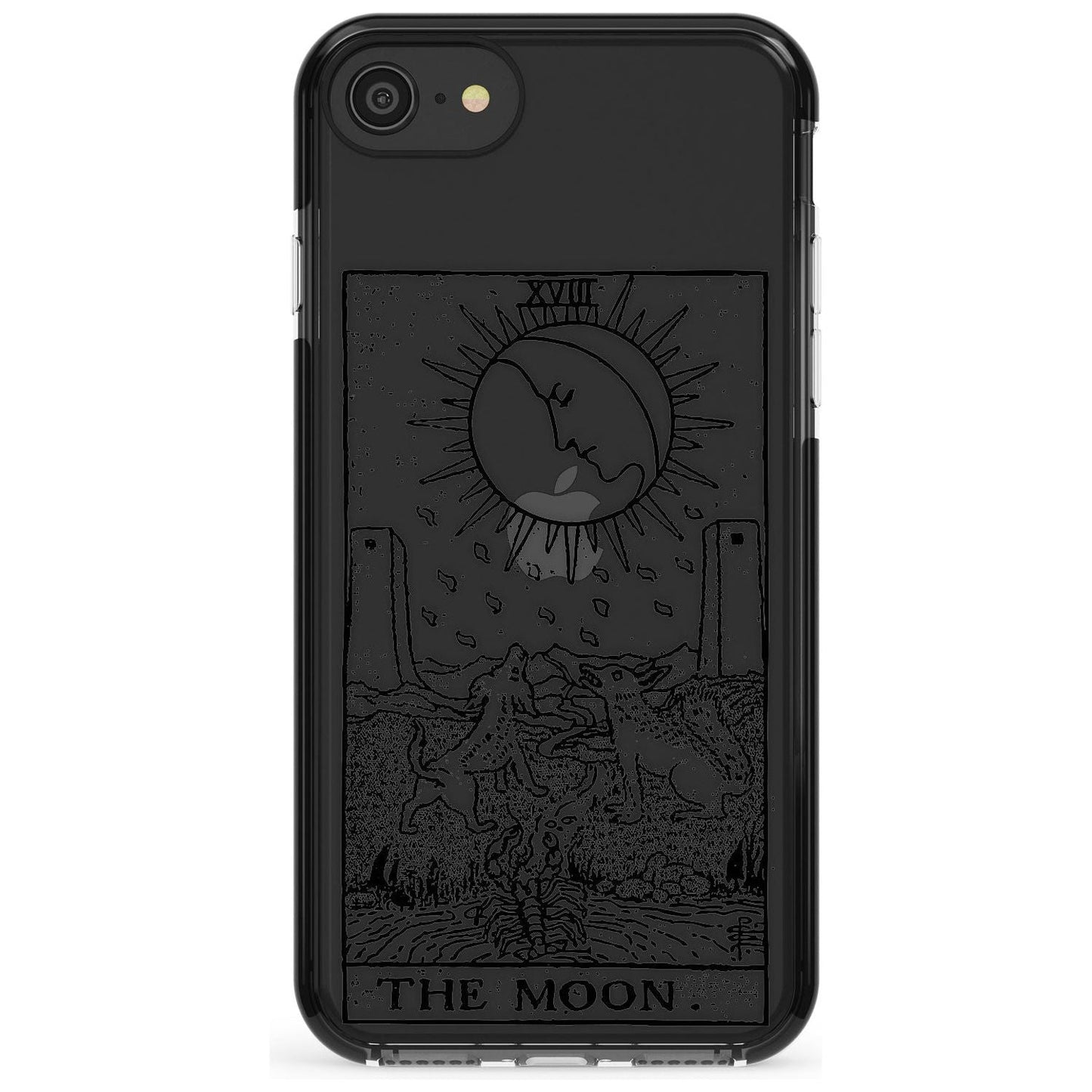 Personalised The Moon Tarot Card (Clear)