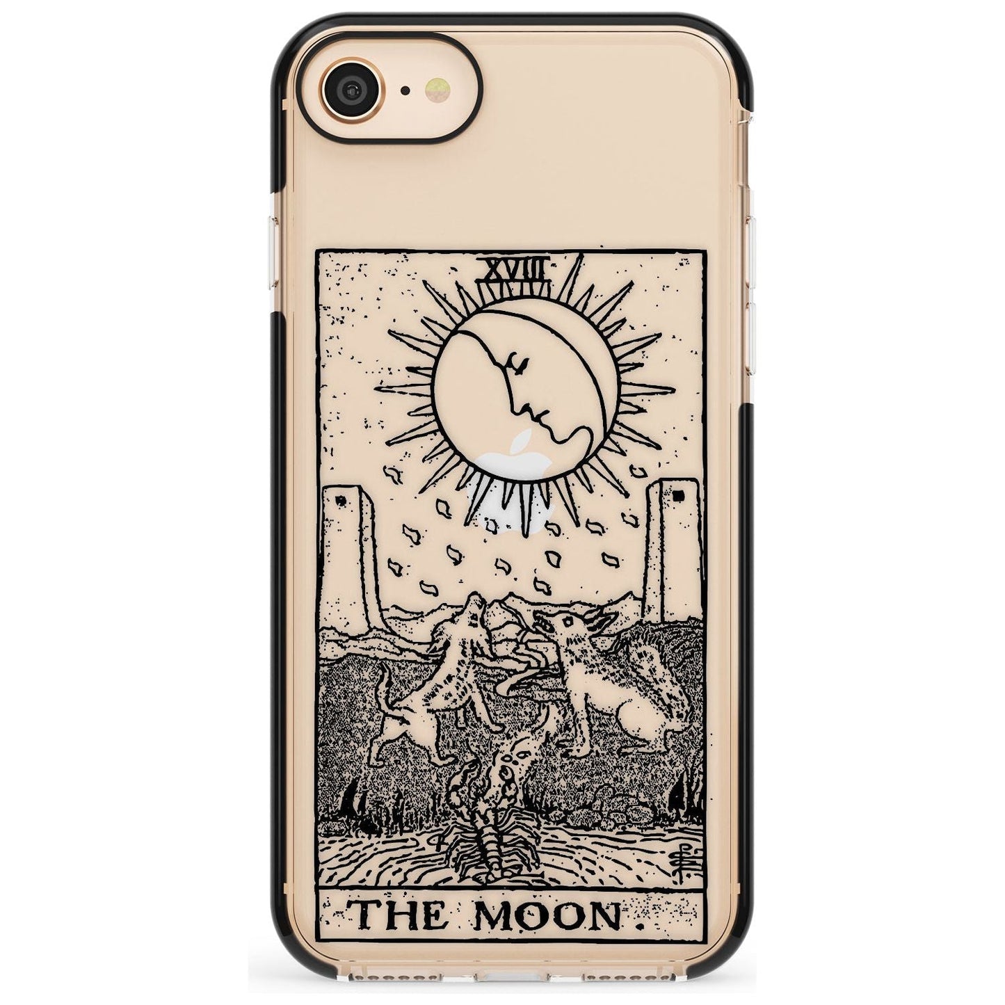 Personalised The Moon Tarot Card (Clear)