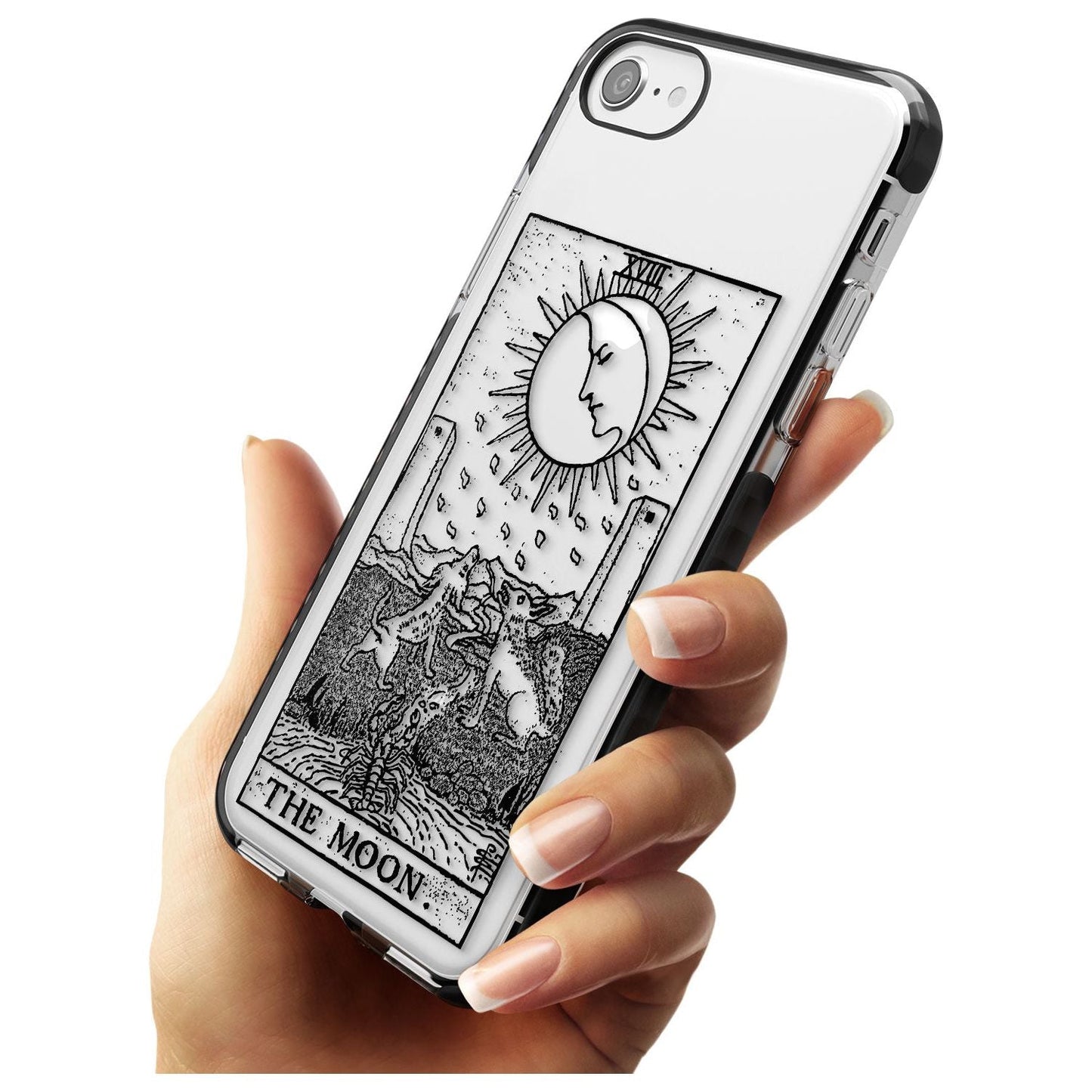 Personalised The Moon Tarot Card (Clear)