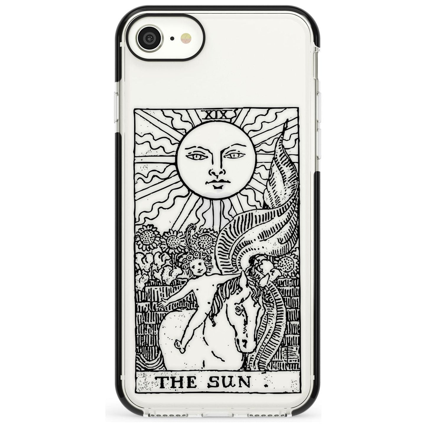 Personalised The Sun Tarot Card (Clear)