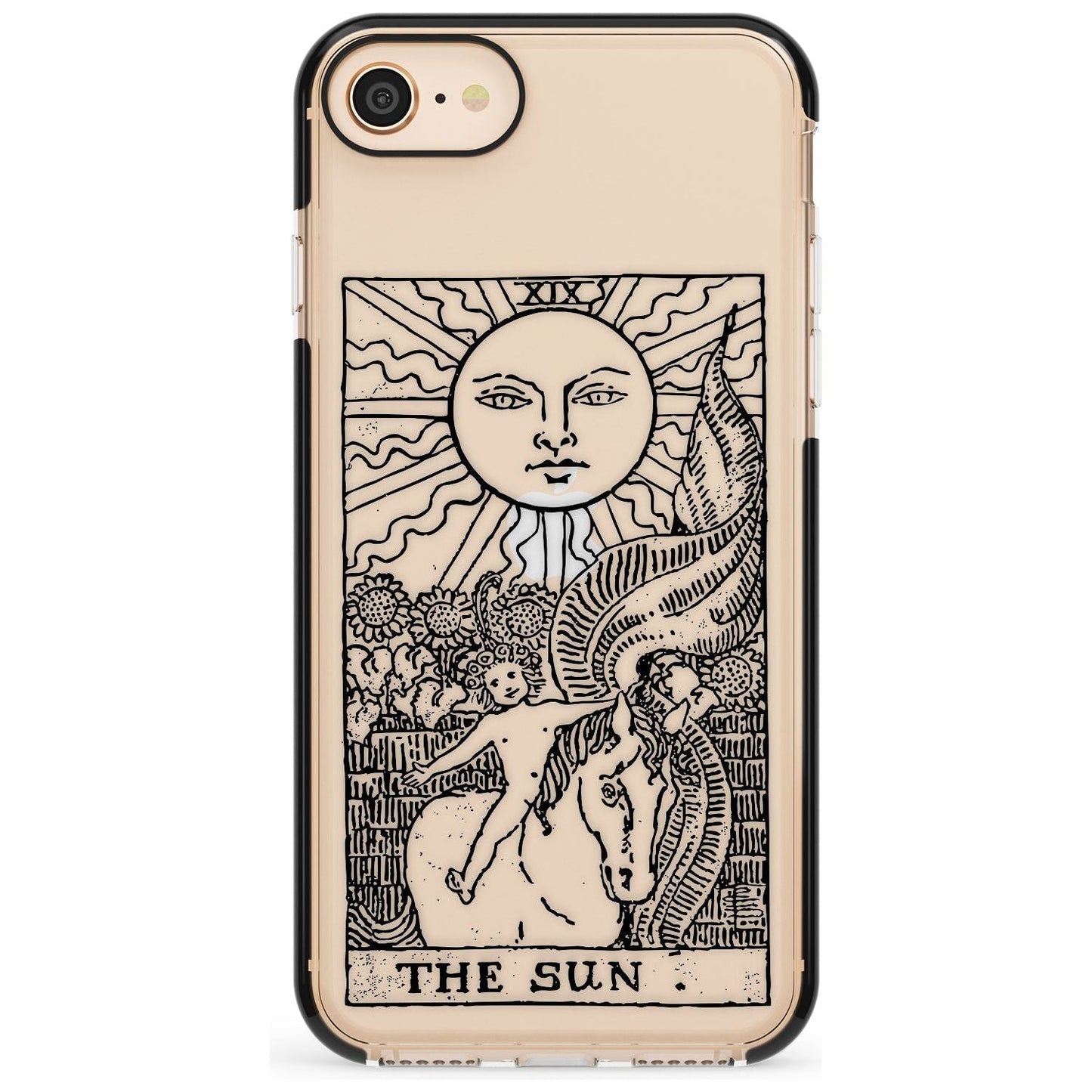 Personalised The Sun Tarot Card (Clear)