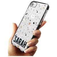 Personalised Terrazzo Blue, Pink, Brown