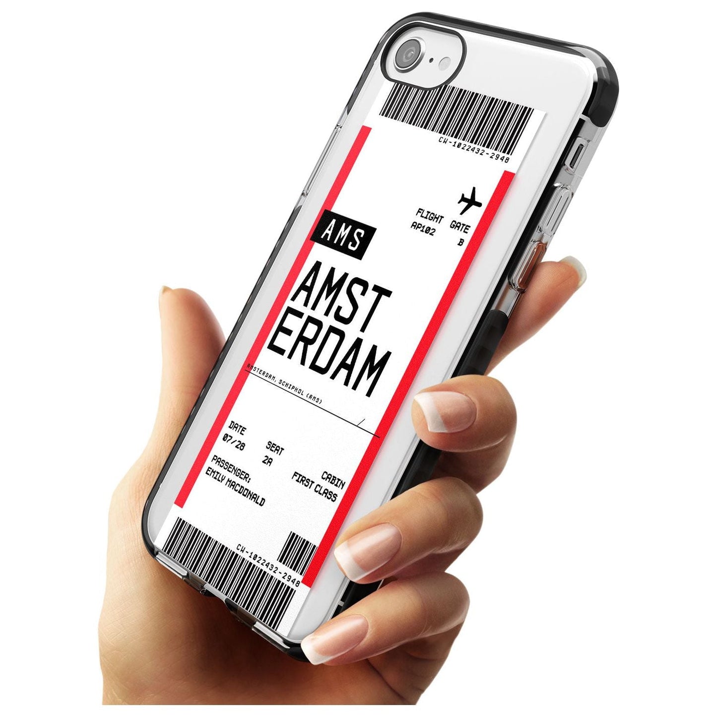 Personalised Amsterdam Boarding Pass