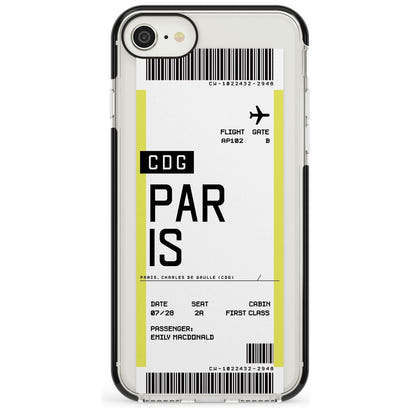 Personalised Paris Boarding Pass