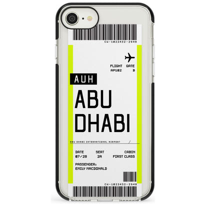 Personalised Abu Dhabi Boarding Pass