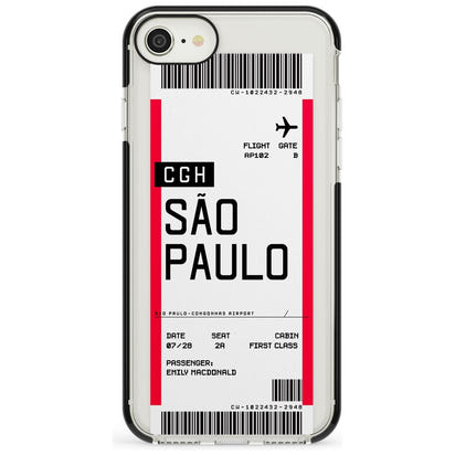 Personalisierte Bordkarte für São Paulo