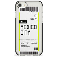 Carte d'embarquement personnalisée pour Mexico