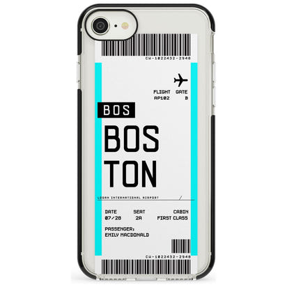 Personalised Boston Boarding Pass