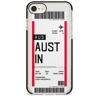 Personalised Austin Boarding Pass