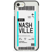 Carte d'embarquement personnalisée pour Nashville