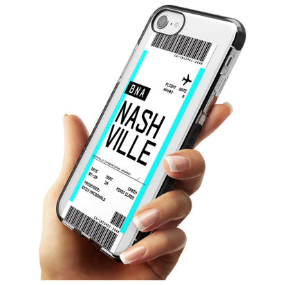 Carte d'embarquement personnalisée pour Nashville