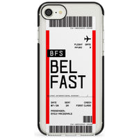 Personalised Belfast Boarding Pass