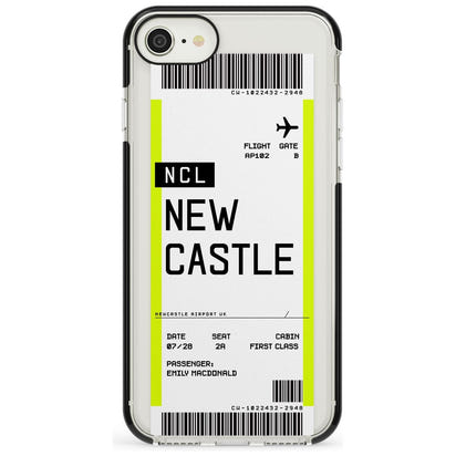 Personalised Newcastle Boarding Pass