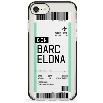 Personalised Barcelona Boarding Pass