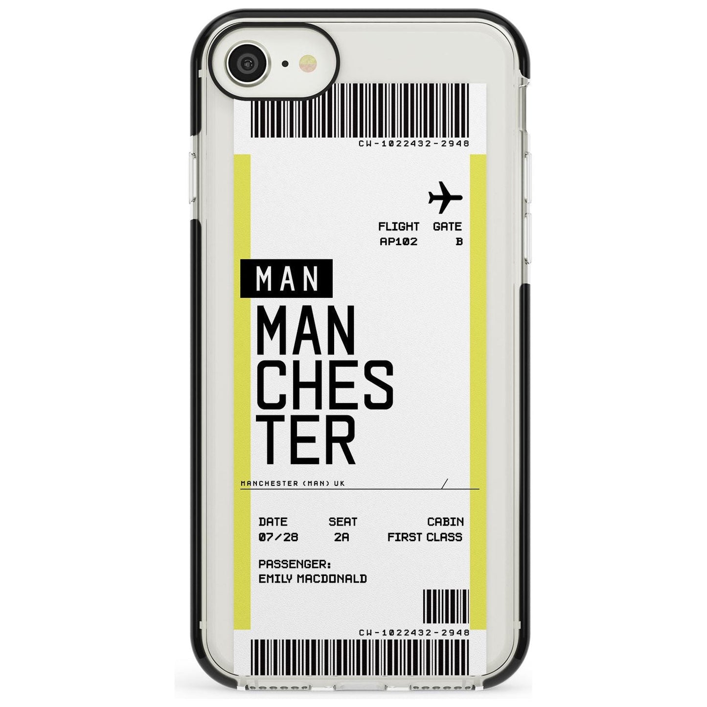 Personalised Manchester Boarding Pass