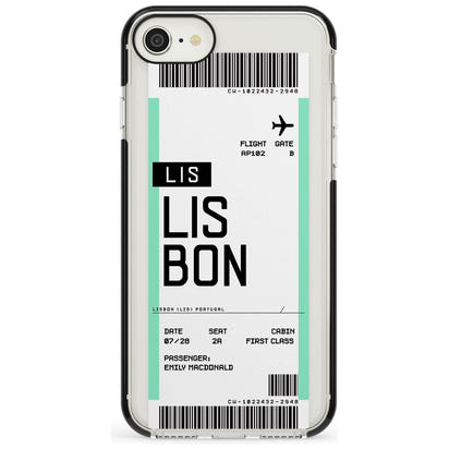 Personalised Lisbon Boarding Pass
