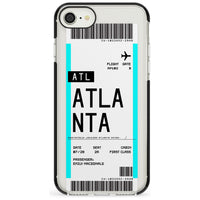 Personalisierte Atlanta-Bordkarte