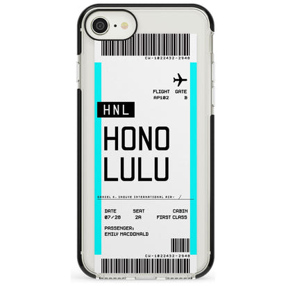Personalised Honolulu Boarding Pass
