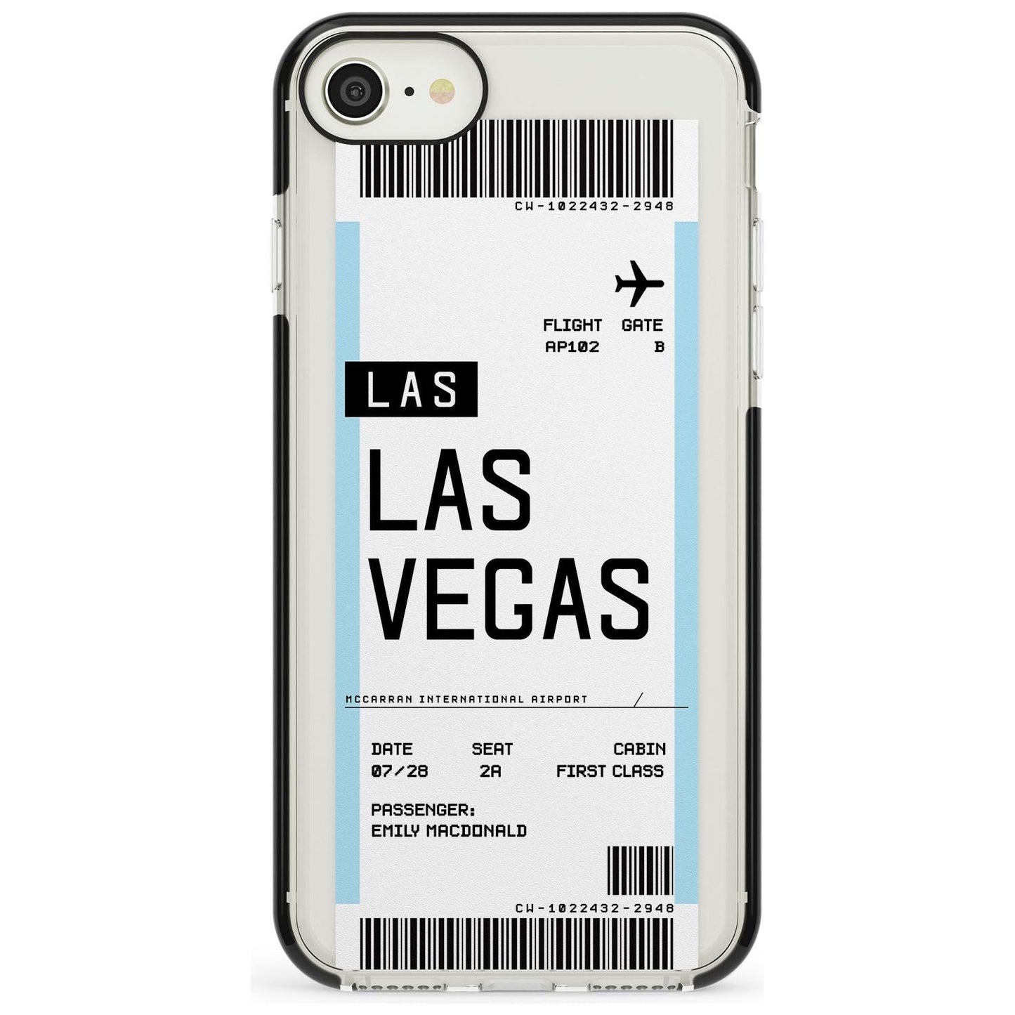 Personalised Las Vegas Boarding Pass