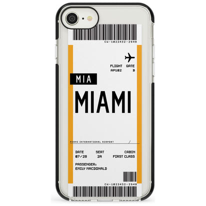 Personalised Miami Boarding Pass