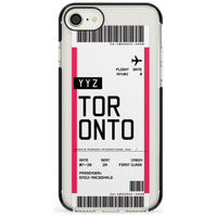 Personalised Toronto Boarding Pass