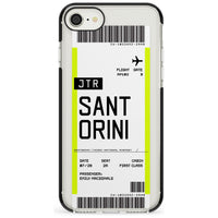 Personalisierte Bordkarte für Santorini