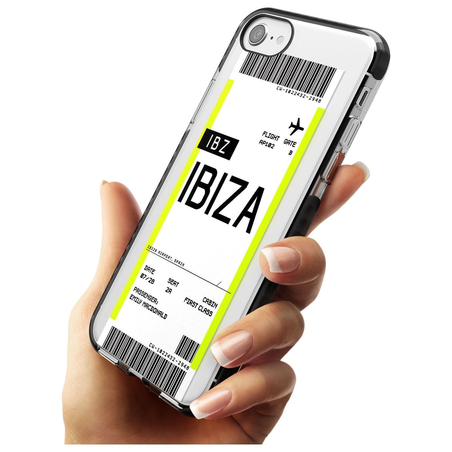 Personalised Ibiza Boarding Pass