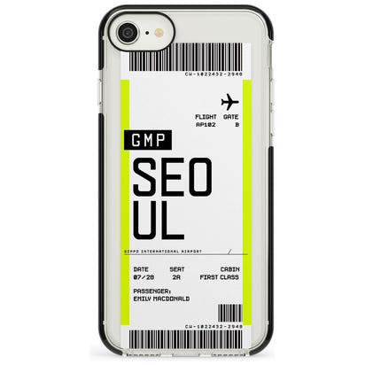 Personalised Seoul Boarding Pass