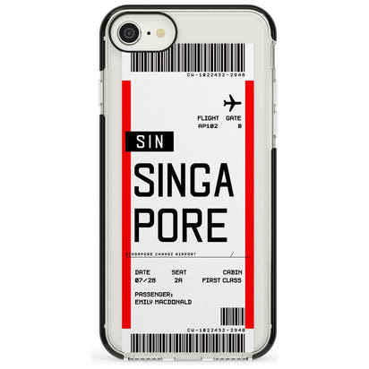Personalised Singapore Boarding Pass