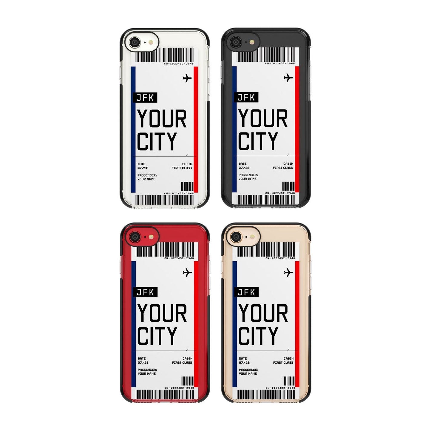 Personalised Create Your Own Boarding Pass Ticket