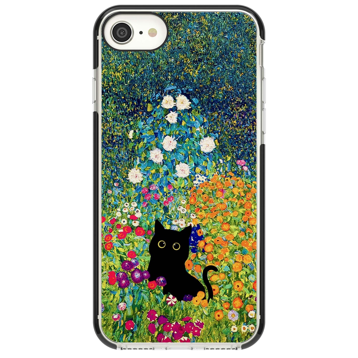 Cat in Klimt's Garden