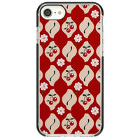 Vintage Cherry Diamond Pattern