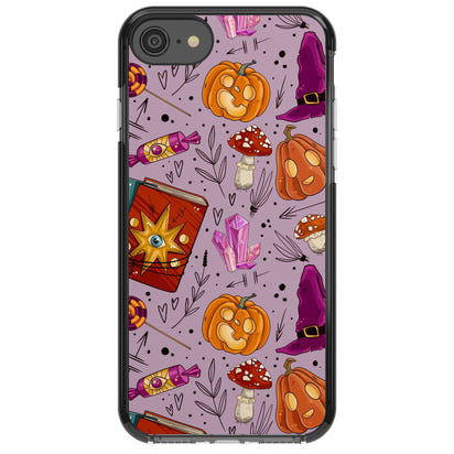 Witchy Cartoon Halloween Pattern