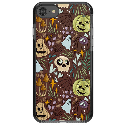 Goblincore Cartoon Halloween Pattern