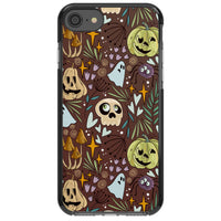 Goblincore Cartoon Halloween Pattern