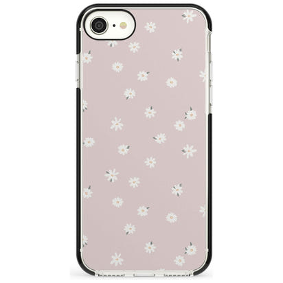 Painted Daises On Pink