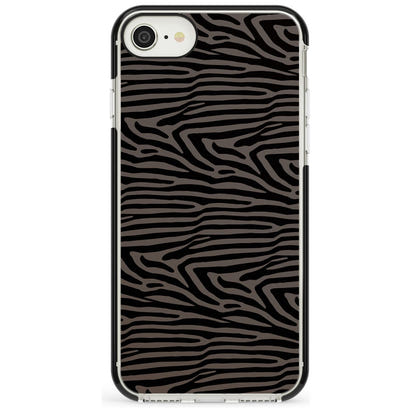 Dark Zebra Print