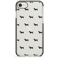 Dachshund Pattern Clear