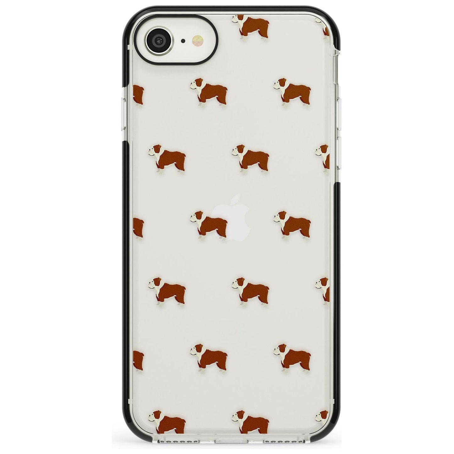 Motif bouledogue clair