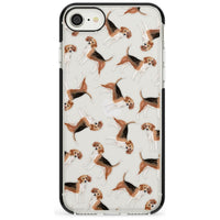 Beagle Watercolor Pattern
