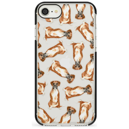 Boxer-Aquarell-Hundemuster