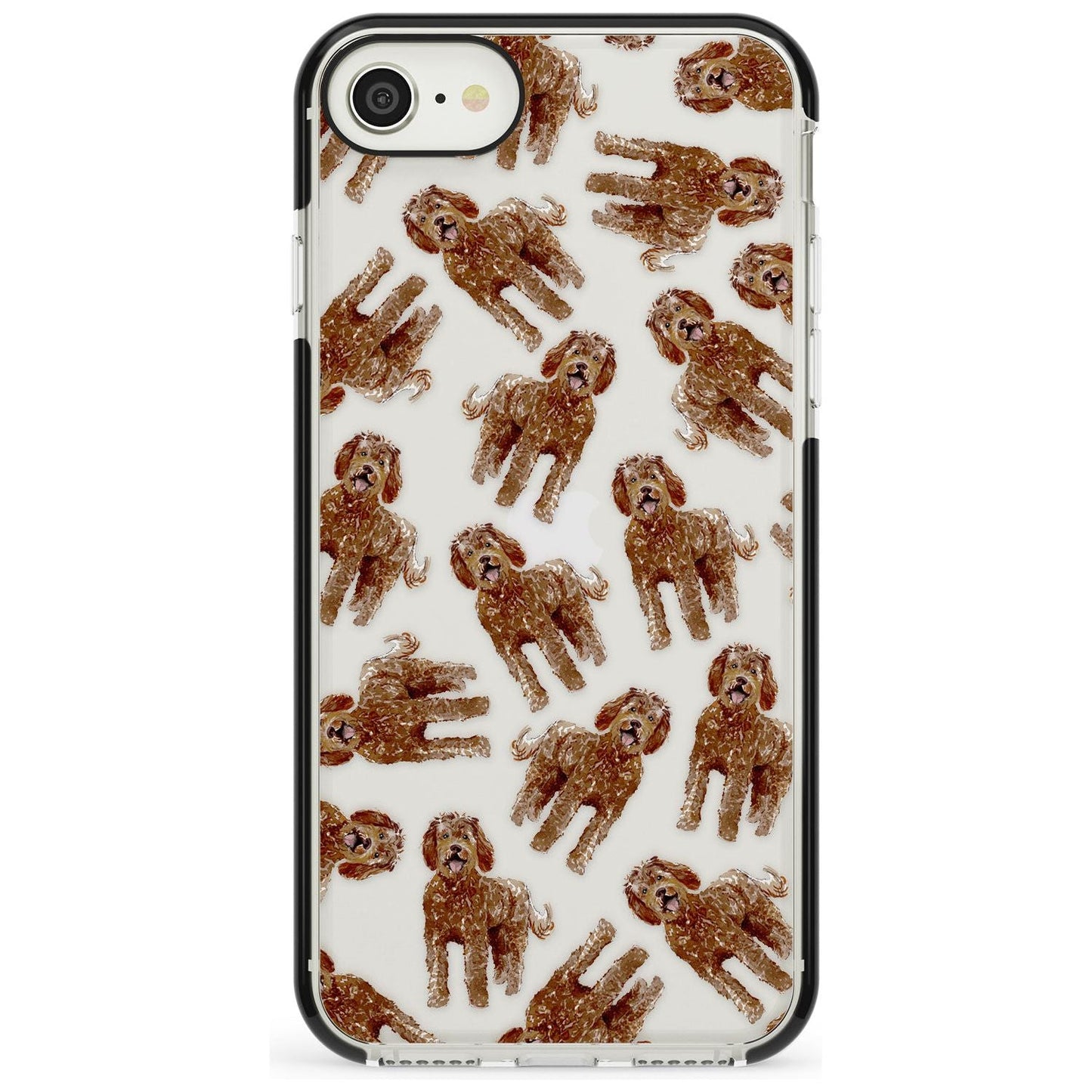 Labradoodle Brown Pattern